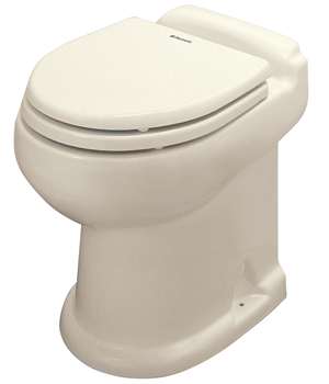 Dometic Masterflush 8740 Macerator Toilet - 12V - White